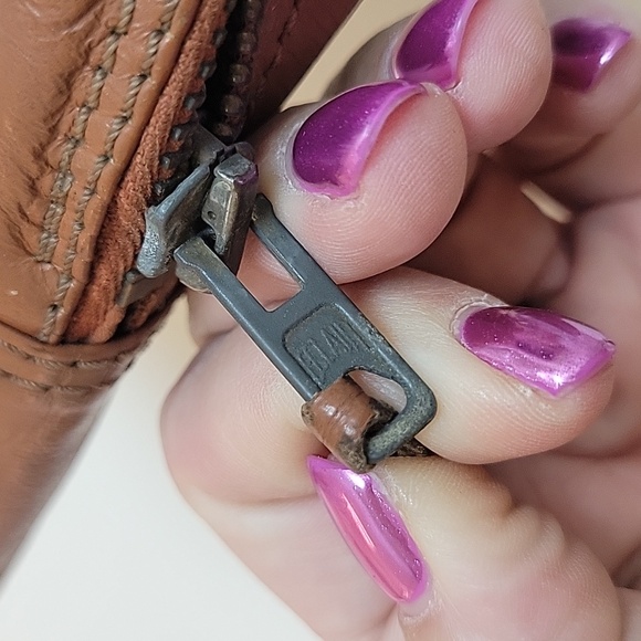 Vintage (project bag) jLouis Vuitton 70s Monogram Pochette Wristlet Clutch - Picture 7 of 14